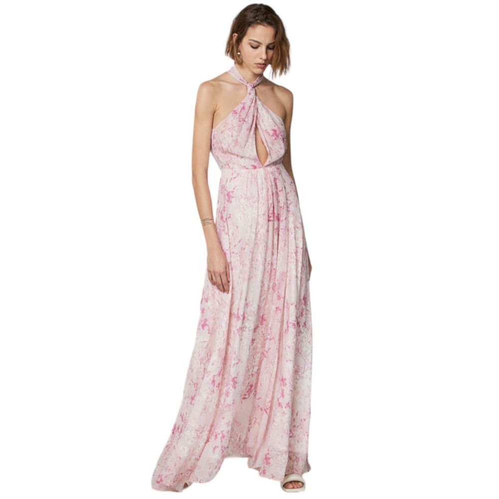 Patrizia Pepe Ethereal Floral Georgette Dress