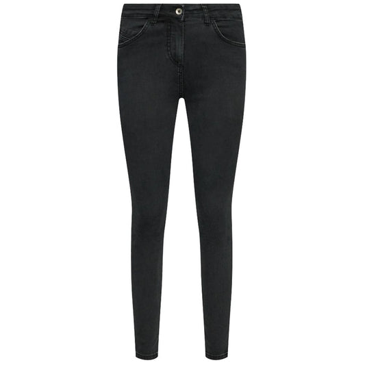 Patrizia Pepe Black Cotton Jeans & Pant