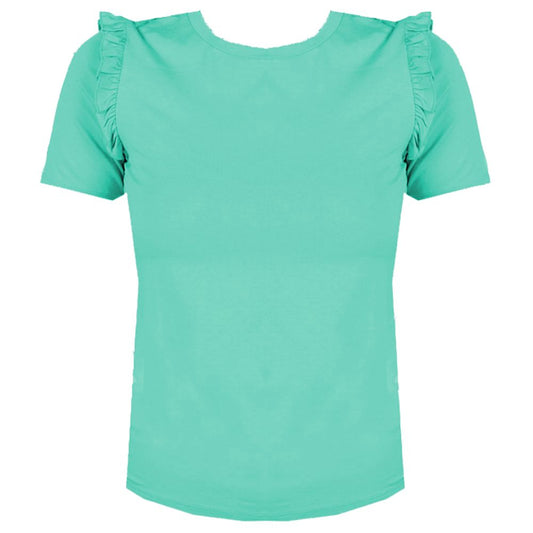 Patrizia Pepe Green Viscose Tops & T-Shirt