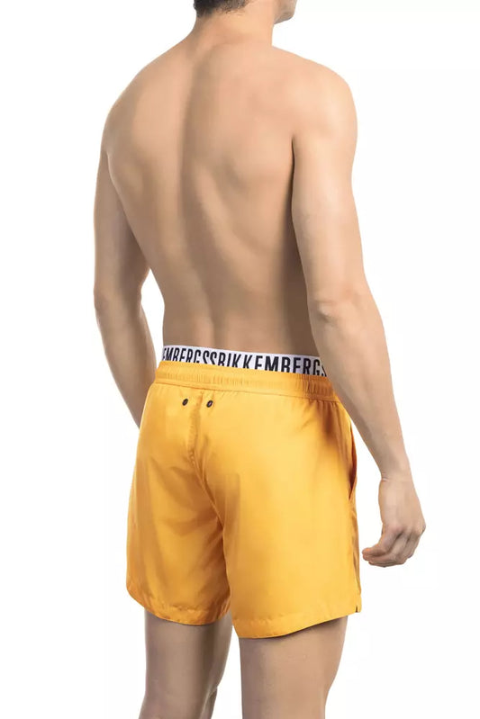 Bikkembergs Vibrant Orange Swim Shorts