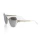 Frankie Morello Chic Cat Eye Shades with Metallic Accents