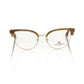 Frankie Morello Glitter-Trimmed Clubmaster Eyeglasses