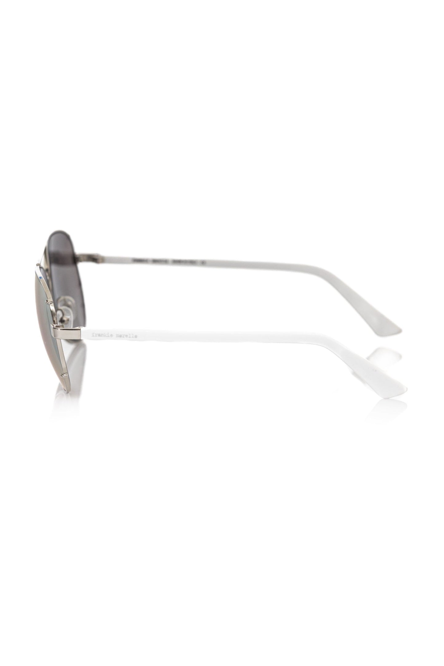 Frankie Morello Elegant Aviator Eyewear with Smoked Lenses