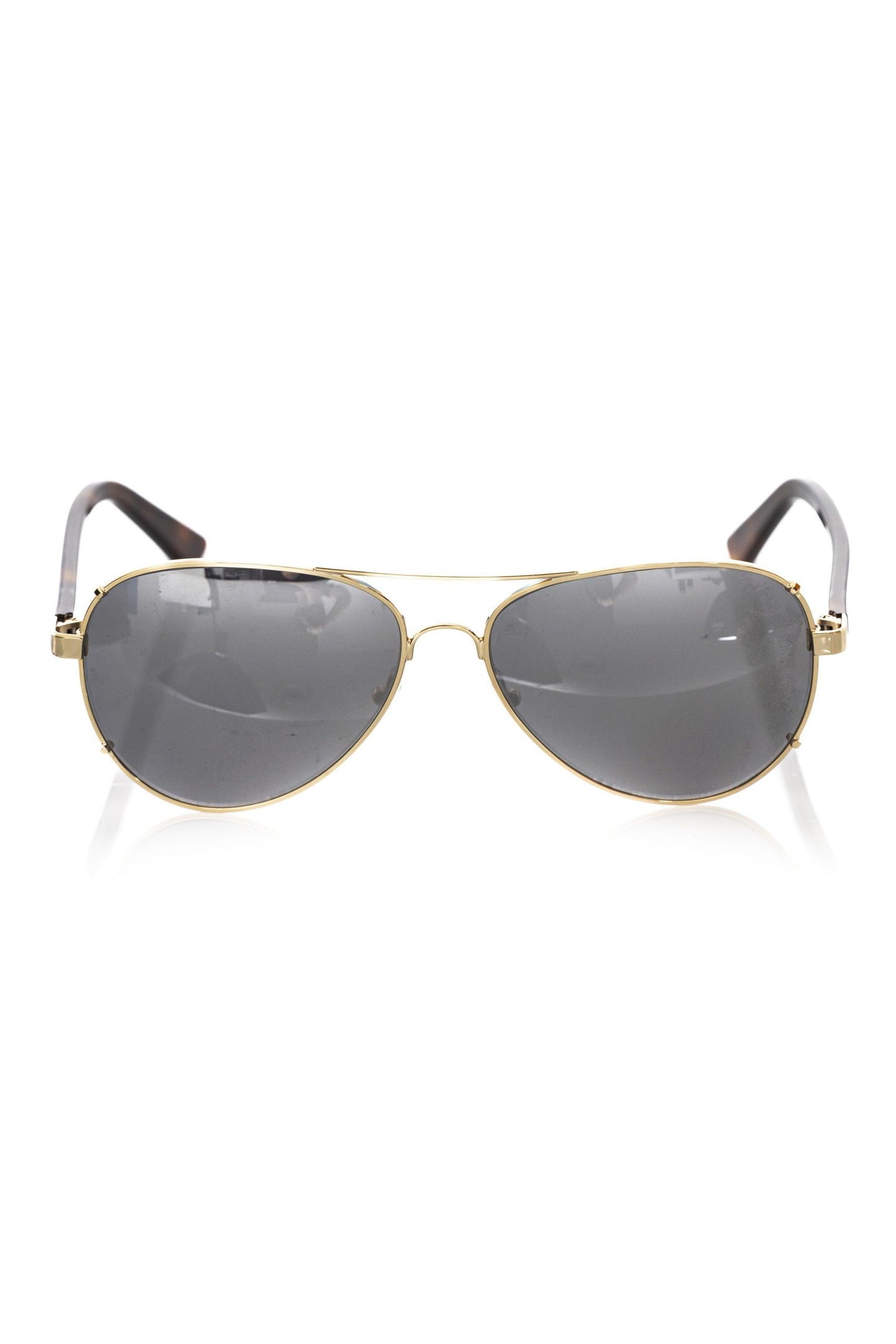 Frankie Morello Aviator Elegance Sunglasses in Gold