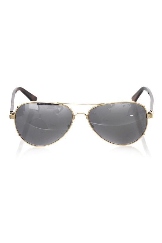 Frankie Morello Aviator Elegance Sunglasses in Gold