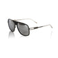Frankie Morello Sleek Shield Sunglasses with Gradient Lens