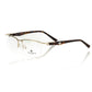 Frankie Morello Clubmaster Elegance Gold-Tone Eyeglasses