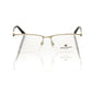 Frankie Morello Clubmaster Elegance Gold-Tone Eyeglasses