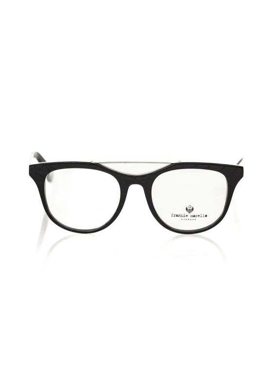 Frankie Morello Geometric Chic Wayfarer Eyeglasses