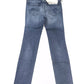 Jacob Cohen Chic Slim-Fit Embroidered Jeans with Fringed Hem