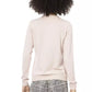 Baldinini Trend Chic Pink Woollen Blend Long Sleeve Shirt