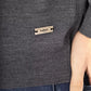 Baldinini Trend Elegant Crewneck Monogram Sweater