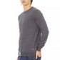 Baldinini Trend Elegant Crewneck Monogram Sweater