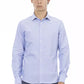 Baldinini Trend Elegant Light Blue Cotton Shirt