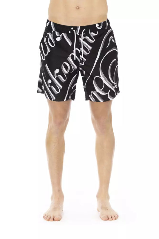 Bikkembergs Sleek All-over Print Men's Swim Shorts