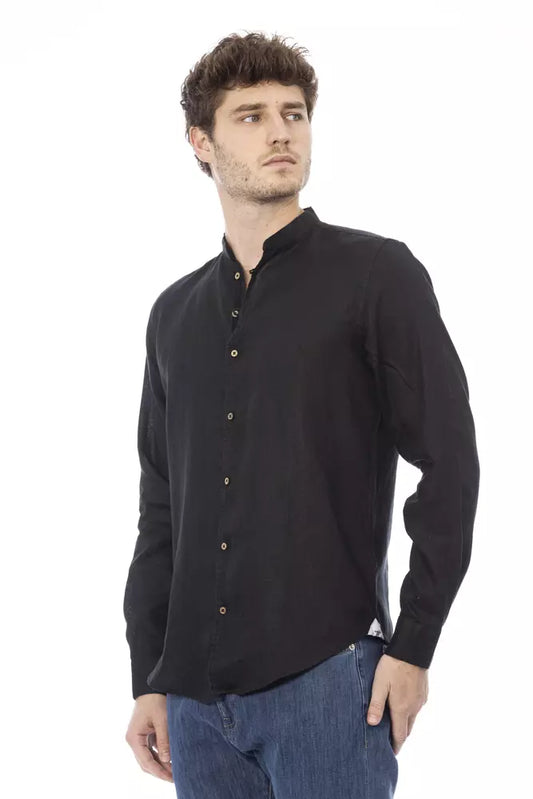 Baldinini Trend Black 100LY Shirt