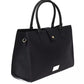 Baldinini Trend Elegant Black Shoulder Bag with Golden Accents