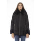 Baldinini Trend Reversible Hooded Jacket in Black