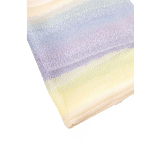Trussardi Elegant Multicolor Silk Scarf - Perfect Accessory