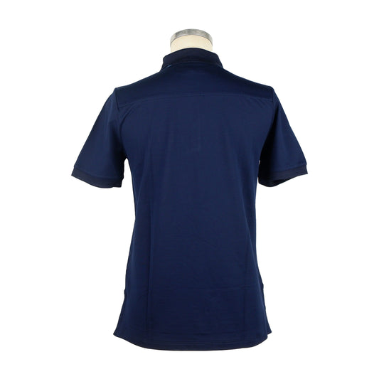 Jacob Cohen Blue Cotton Polo Shirt