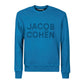 Jacob Cohen Elegant Sporty Men's Light Blue Sweatshirt