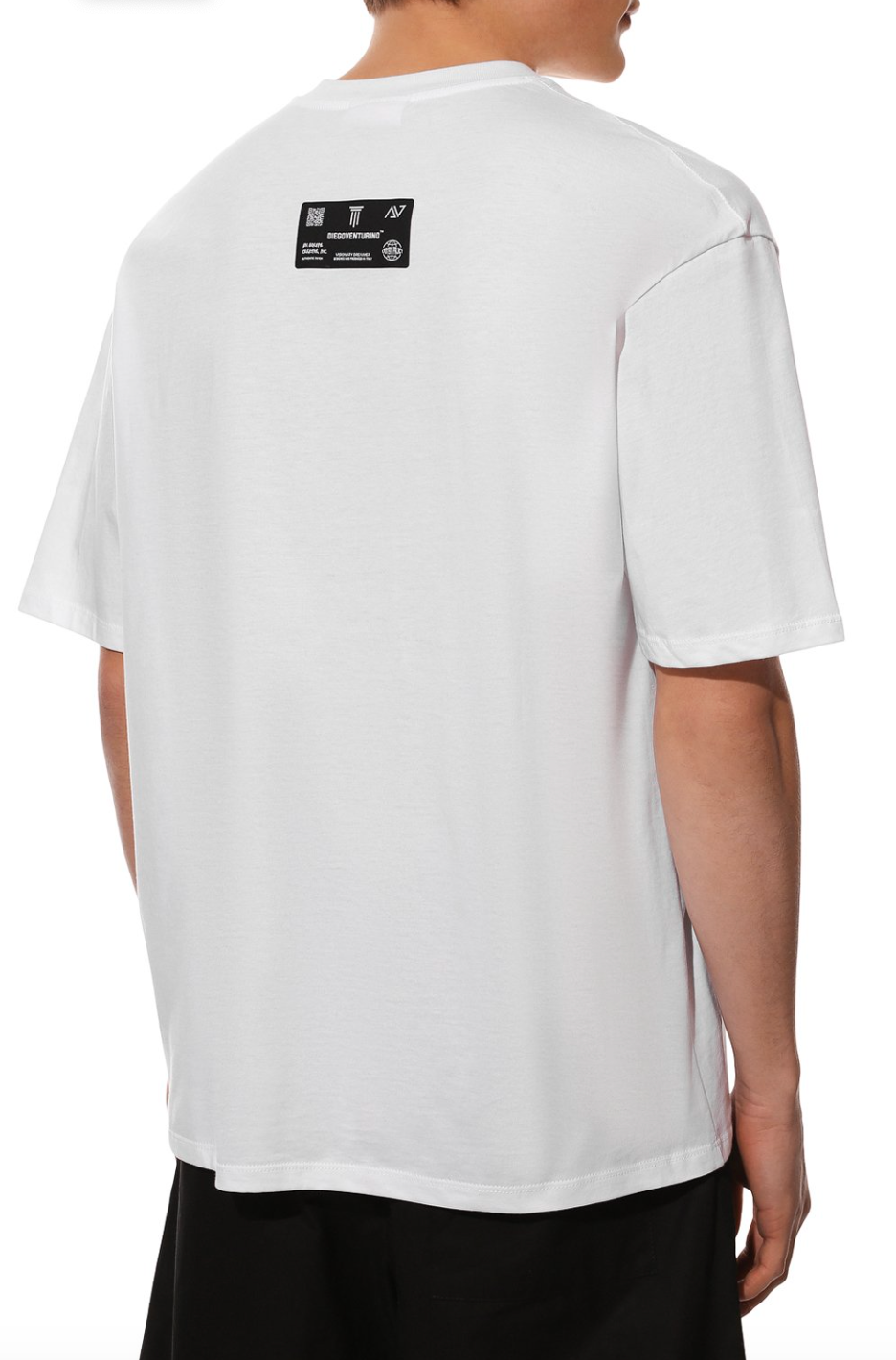 Diego Venturino White Cotton T-Shirt