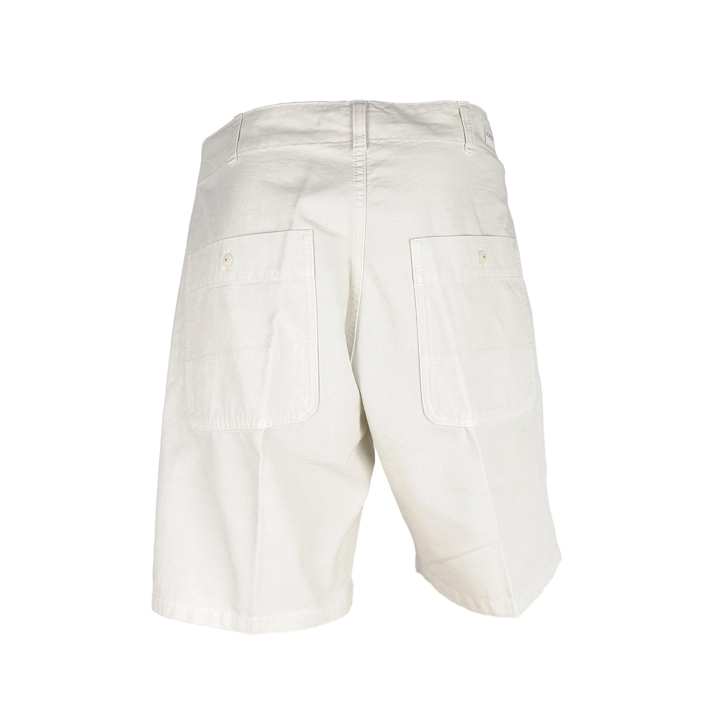 Don The Fuller Elegant White Bermuda Shorts - Summer Chic