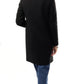 Love Moschino Elegant Wool Blend Coat with Heart Buttons
