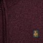 Refrigiwear Elegant Burgundy Wool-Cashmere Blend Cardigan