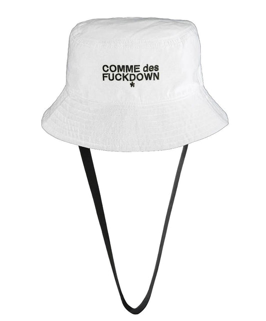 Comme Des Fuckdown Streetwise Fisherman Hat with Logo Embroidery