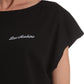 Love Moschino Chic Embroidered Logo Cotton Tee