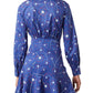 Love Moschino Chic Cotton Shirt Dress with Abstract Print