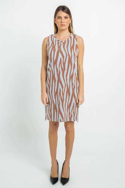 Imperfect Chic Summer Camisole Dress with Plunging Back
