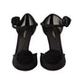 Dolce & Gabbana Elegant Black Mesh Heels Pumps