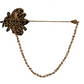 Dolce & Gabbana Embellished Gold Bee Lapel Pin