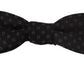 Dolce & Gabbana Elegant Silk Black Bow Tie for Men