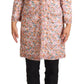 Dolce & Gabbana Multicolor Floral Print Silk Trench Coat Jacket