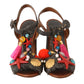 Dolce & Gabbana Elegant Marina T-Strap Heels Sandals