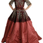 Dolce & Gabbana Crystal Chandelier Silk Princess Gown Dress
