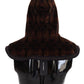 Dolce & Gabbana Elegant Velvet Whole Head Wrap Hat