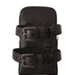 Dolce & Gabbana Elegant Black Leather Double-Strap Multi Kit
