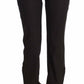 Ermanno Scervino Brown Wool Casual Dress Trousers Pants