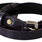 GF Ferre Elegant Violet Leather Fashion Belt