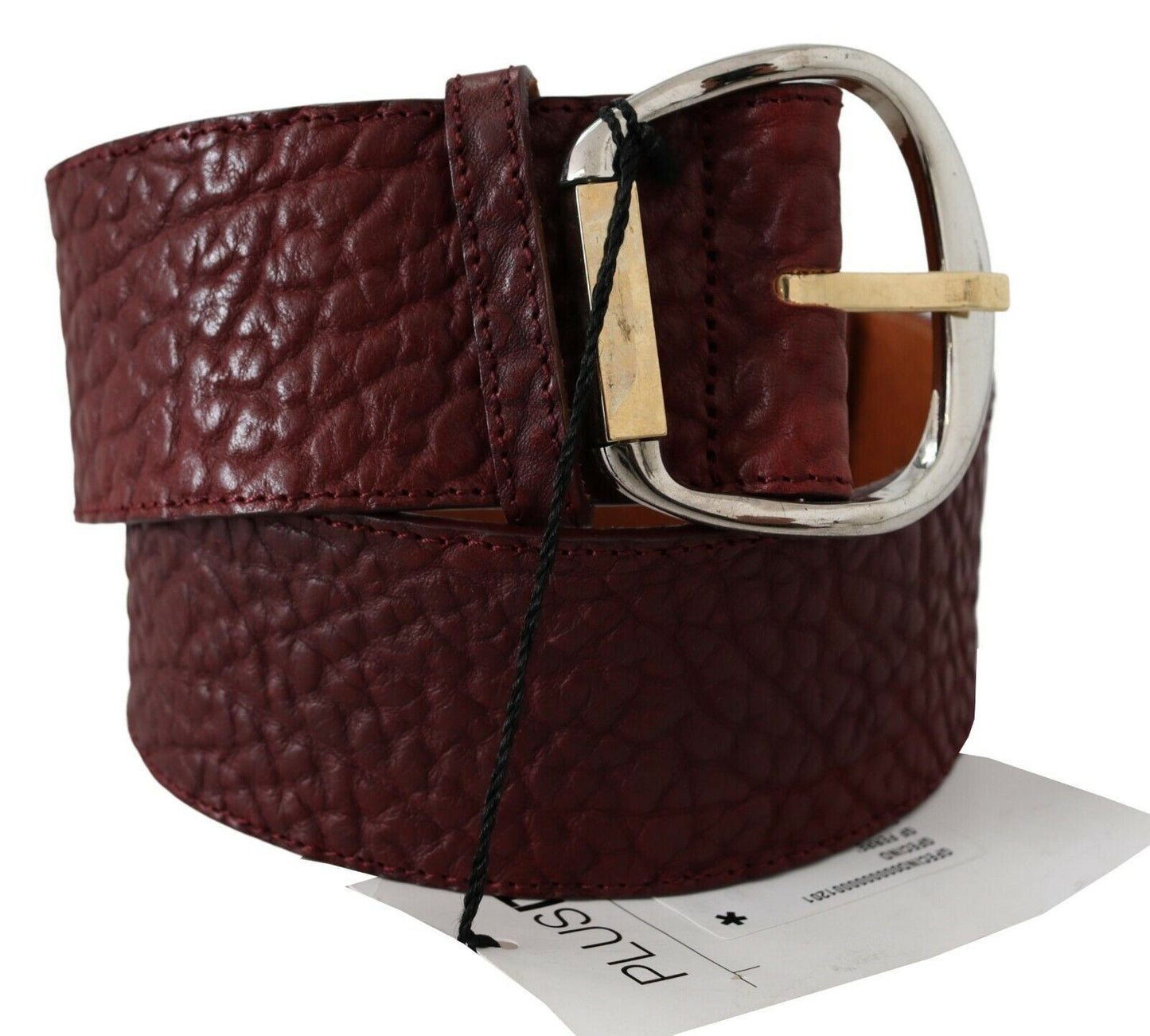 GF Ferre Elegant Brown Leather Fashion Belt