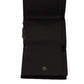 Dolce & Gabbana Black Leather Trifold Purse Belt Multi Kit Wallet
