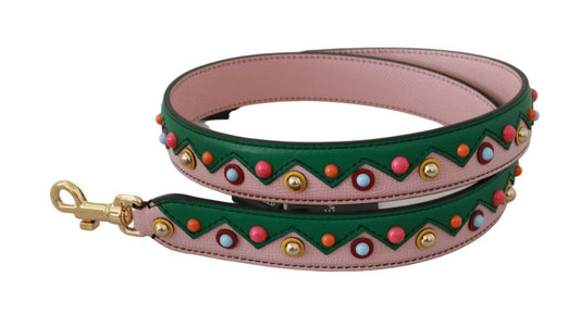 Dolce & Gabbana Elegant Multicolor Leather Shoulder Strap