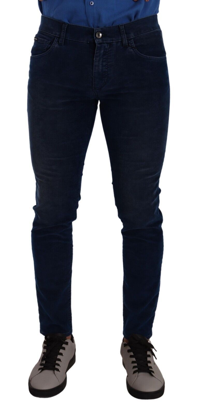 Dolce & Gabbana Sleek Dark Blue Slim Fit Jeans
