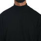 MILA SCHÖN Black Turtle Neck Pullover Top Virgin Wool Sweater