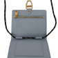 Dolce & Gabbana Elegant Light Blue Leather Bifold Wallet