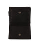 Dolce & Gabbana Elegant Black Leather Trifold Multi Kit
